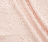 Jacquard relieve floral lila